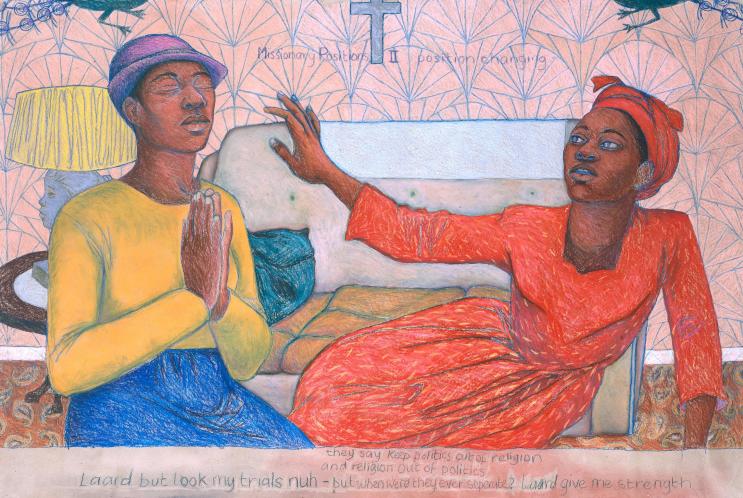 Sonia Boyce - Missionary Position II - 1985