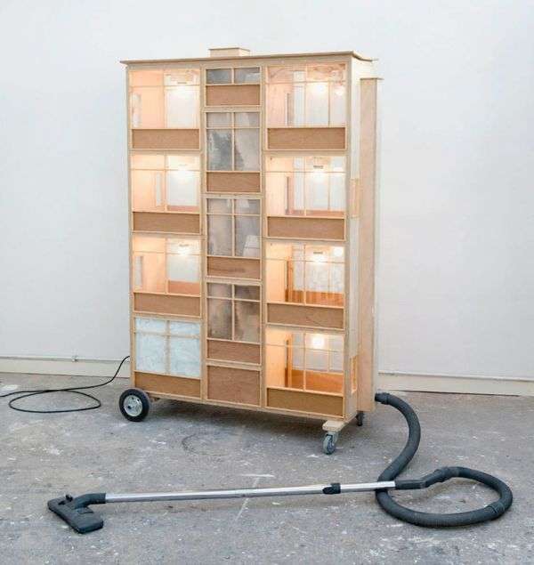 Frank Halmans - Stofzuigerflat (Apartment Building as a Vacuum Cleaner