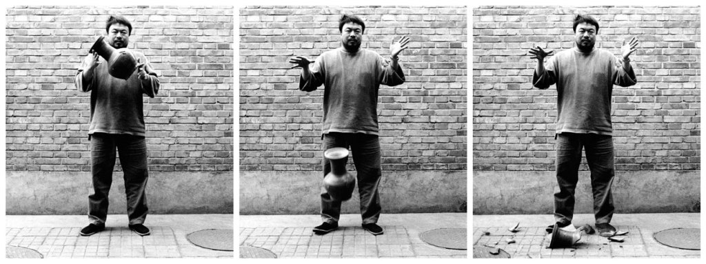Dropping a Han Dynasty Urn - 1995